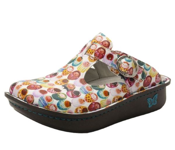 Alegria Fresh Baked White Classic Womens Clogs ALG-7601