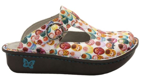 Alegria Fresh Baked White Classic Womens Clogs ALG-7601