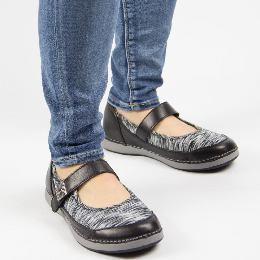 Alegria Gem Black Womens Comfort Shoes GEM-601