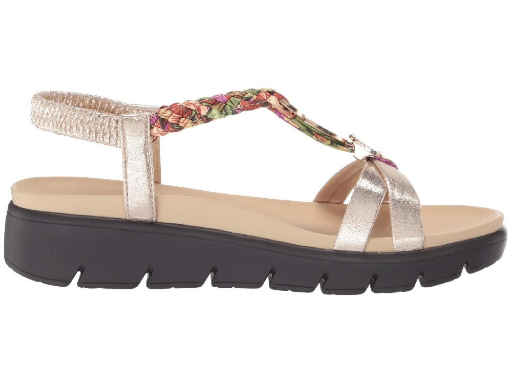Alegria Gold Multi Roz Womens Comfort Sandals ROZ-789