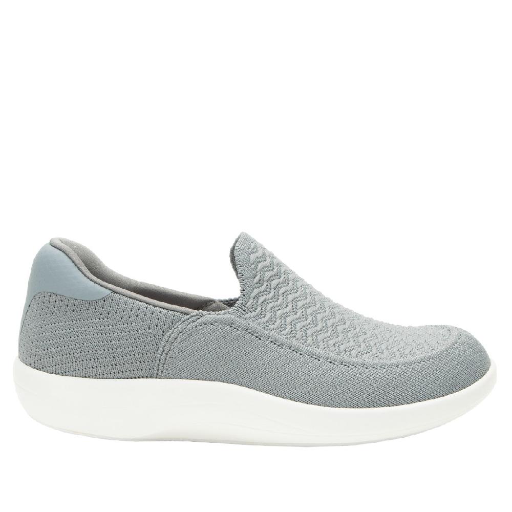 Alegria Grey Steadie Coin Women's Casual Slip On Shoes SEA-6187