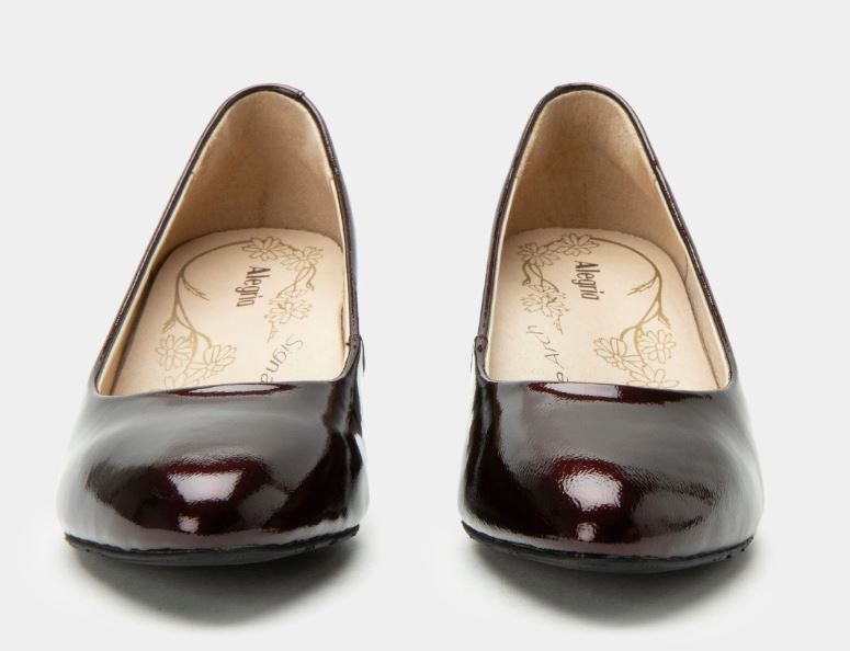 Alegria Jam Patent Lisah Women's Leather Pump Heels LIS-8261