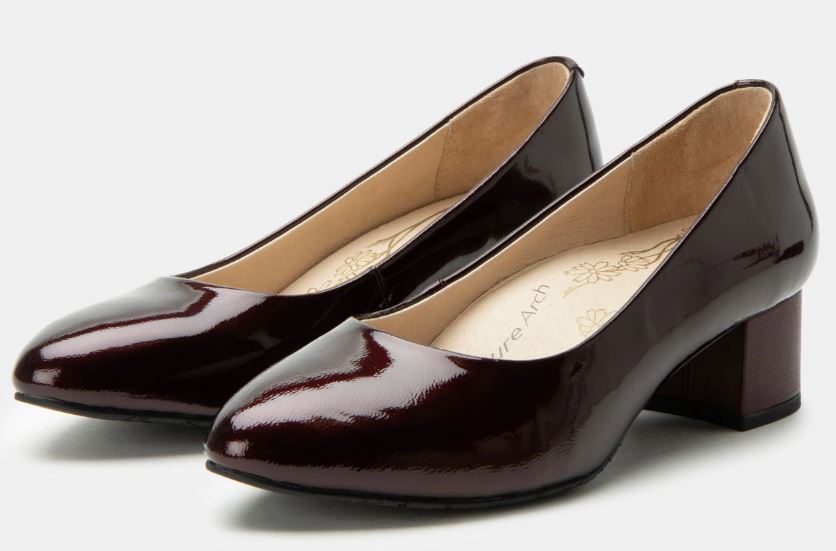 Alegria Jam Patent Lisah Women's Leather Pump Heels LIS-8261