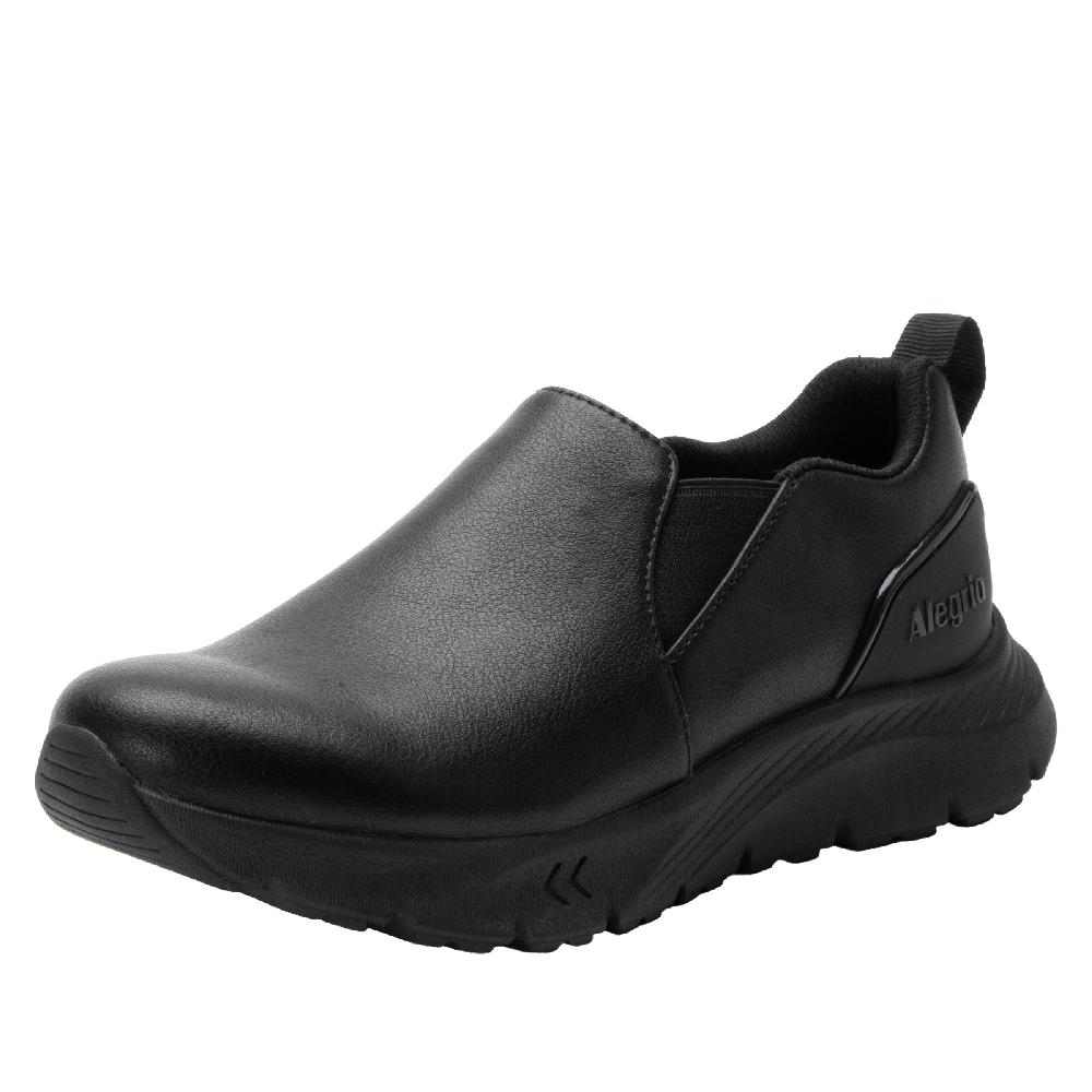 Alegria Jet Black Kavalry Women's Slip-On Shoes KAV-8147