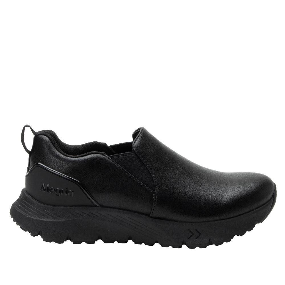 Alegria Jet Black Kavalry Women's Slip-On Shoes KAV-8147