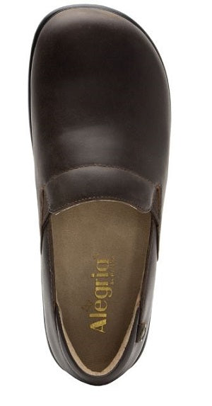 Alegria Keli Women's Oiled Brown Slip-On Comfort Shoe KEL-6201