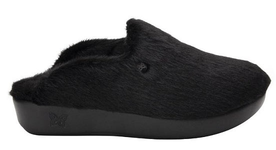 Alegria Leisurelee Women's Black Slip-On Comfort Slipper LEI-7857