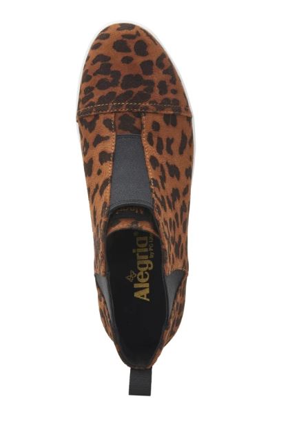 Alegria Leopard Parker Womens Comfort Ankle Boots PAR-7903