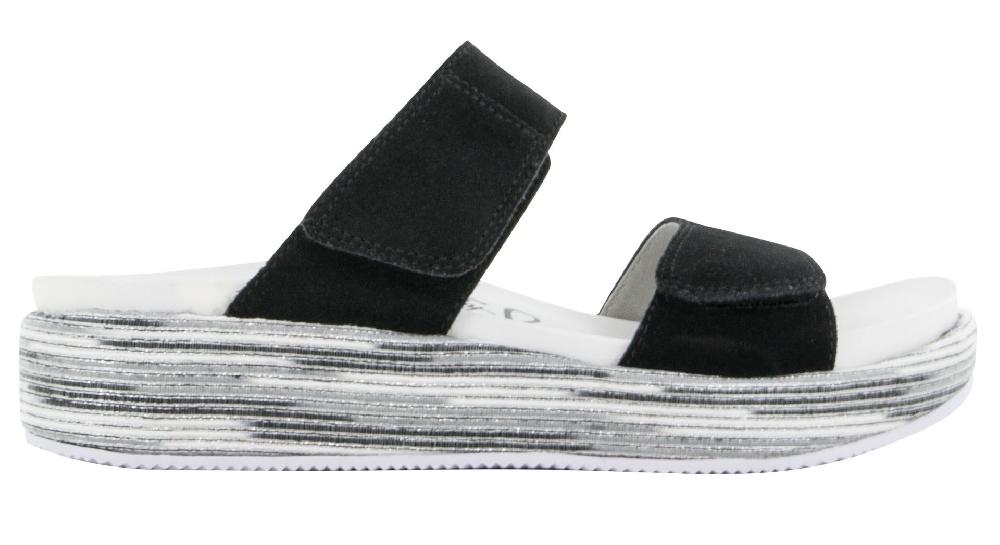 Alegria Mixie Gray Harbor Womens Comfort Adjustable Strap Sandals MIX-296