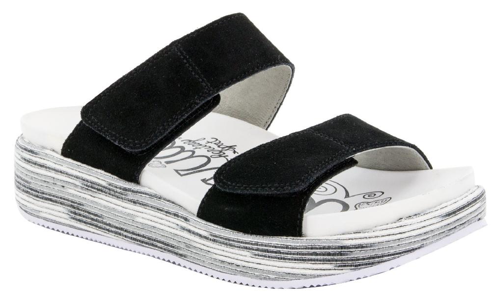 Alegria Mixie Gray Harbor Womens Comfort Adjustable Strap Sandals MIX-296