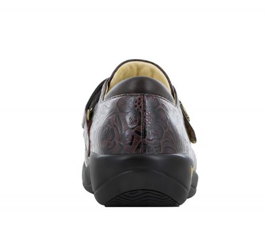 Alegria Molasses Tooled Joleen Womens Loafter Style Shoes JOL-422