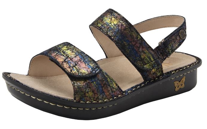 Alegria Multi Color Verona Sierra Womens Comfort Slingback Slides VER-776