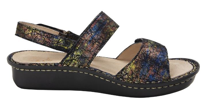 Alegria Multi Color Verona Sierra Womens Comfort Slingback Slides VER-776