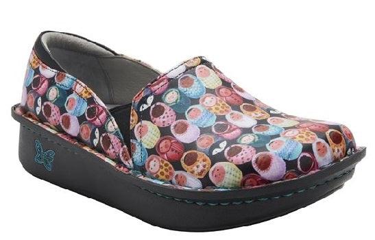 Alegria Multi Color Women's Debra Fresh Baked Slip-On Comfort Shoe DEB-7811