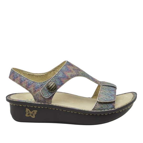 Alegria Multicolor Kerri Woven Wonder Womens Sandals KER-7519