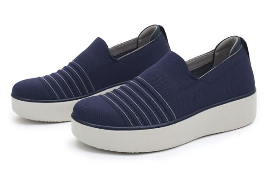 Alegria Navy Mystiq TRAQ Womens Slip On Sneakers MYS-5401