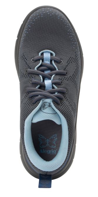 Alegria Rok N Roll Blue Whisper Roll On Womens Comfort Sneakers RRRO-7620