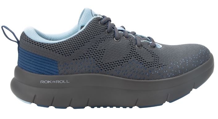 Alegria Rok N Roll Blue Whisper Roll On Womens Comfort Sneakers RRRO-7620