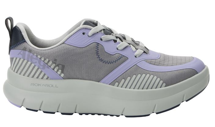 Alegria Rok N Roll Solstyce Digital Lavendar Womens Comfort Sneakers SOL-7494