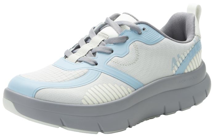 Alegria Rok N Roll Solsyce Moon Grey Womens Comfort Sneakers SOL-7493
