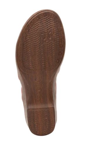 Alegria Rust Sydni Womens Leather Clogs SYD-7444