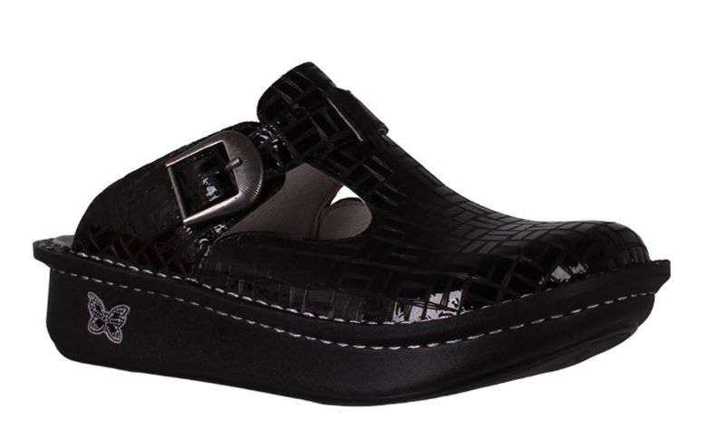 Alegria Score Black Classic Womens Comfort Clog ALG-7702