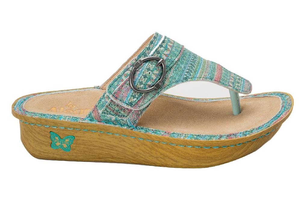 Alegria Seascape Codi Womens Adjustable Strap Womens Thong Sandals COD-168