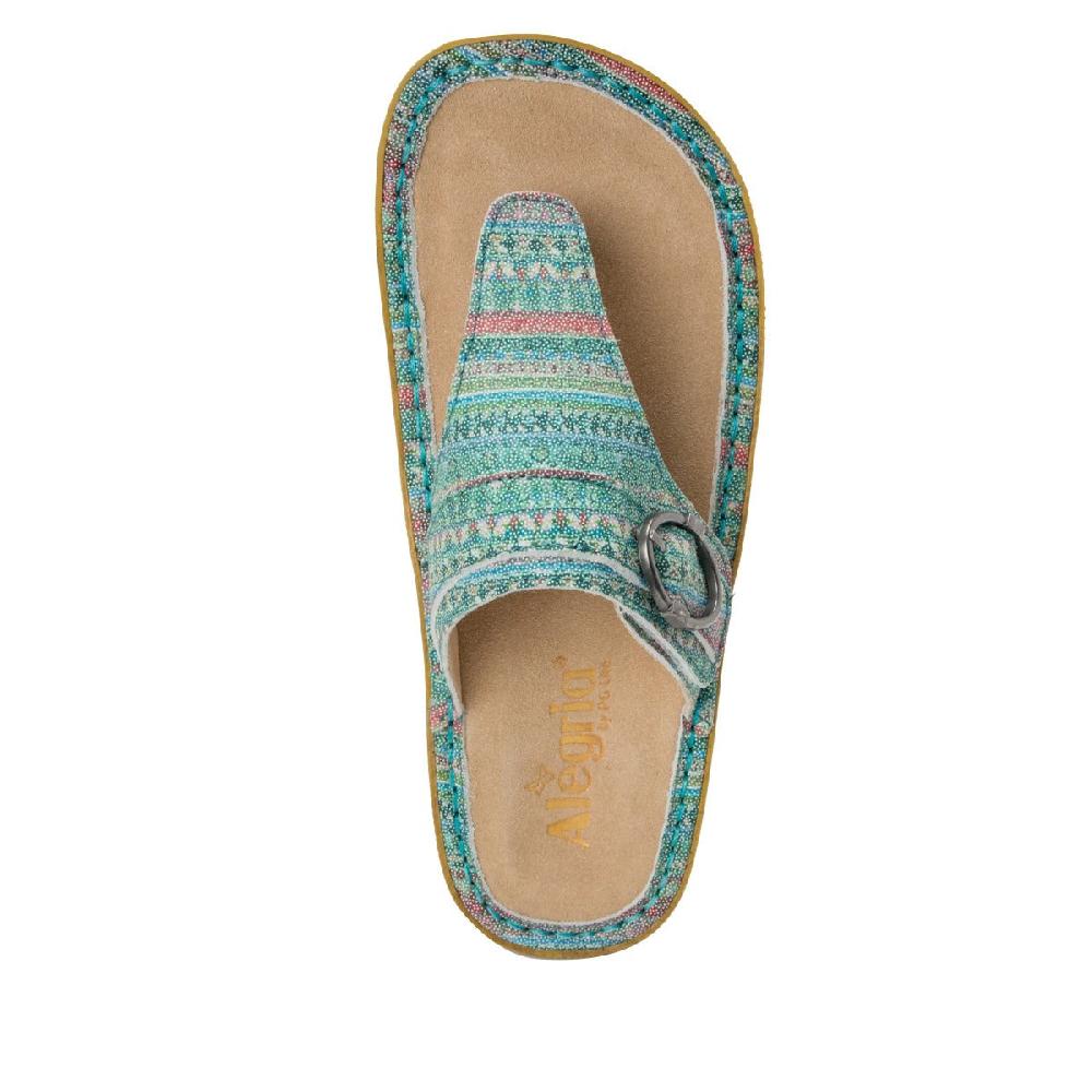 Alegria Seascape Codi Womens Adjustable Strap Womens Thong Sandals COD-168
