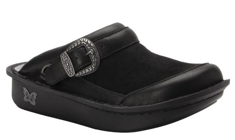 Alegria Seville Black Flex Womens Clogs SEV-7712