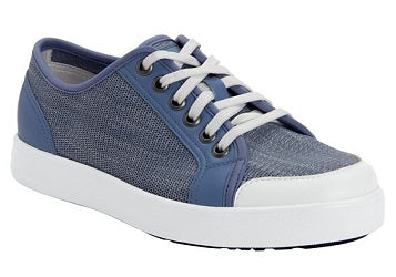 Alegria Sneaq Washed Blue Womens Comfort Shoe SNE-5405