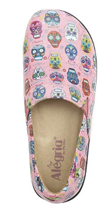 Alegria Sugar Skulls Pink Keli Women's Shoe KEL-7621