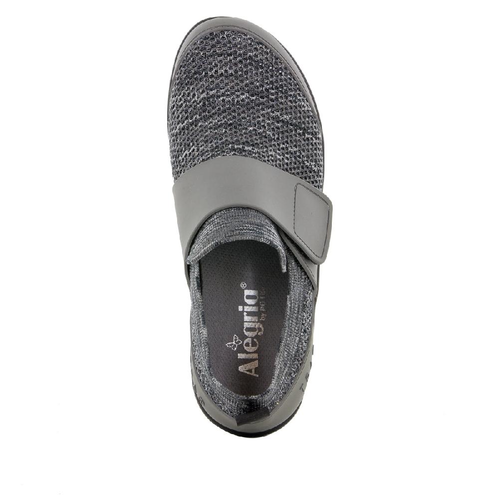 Alegria Traq Charcoal Qwik Womens Comfort Shoes QWIK