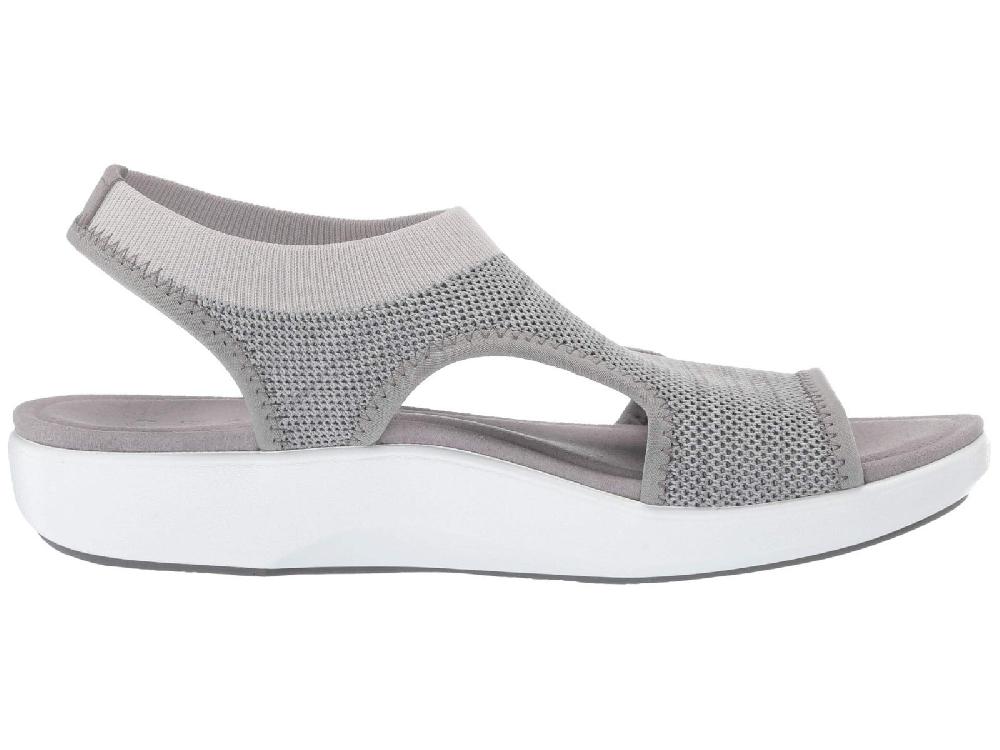 Alegria Traq Grey Queen Womens Comfort Sandals QEE-5021