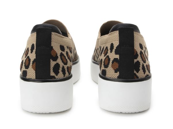 Alegria Traq Mystiq Peeps Leopard Casual Comfort Shoes MYS-5211