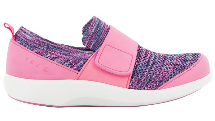 Alegria Traq Pink Qwik Womens Comfort Shoes QWI-5696