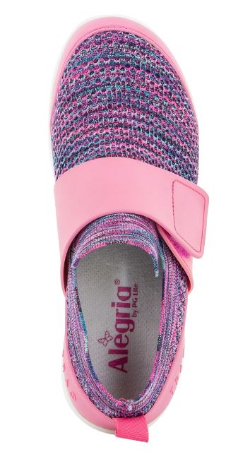 Alegria Traq Pink Qwik Womens Comfort Shoes QWI-5696