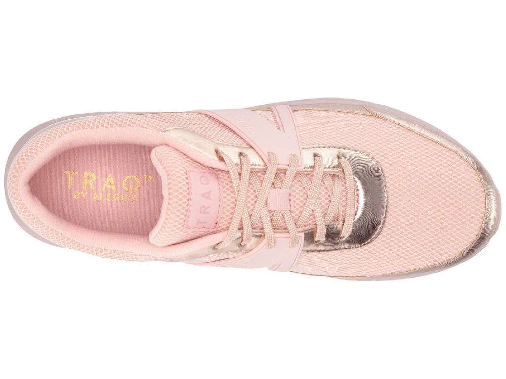 Alegria Traq Rose Golden Qarma Womens Comfort Athletic Shoes QAR-5675
