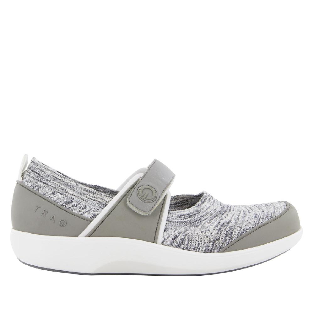 Alegria Traq Soft Grey Qutie Womens Comfort Shoes QUT-5058