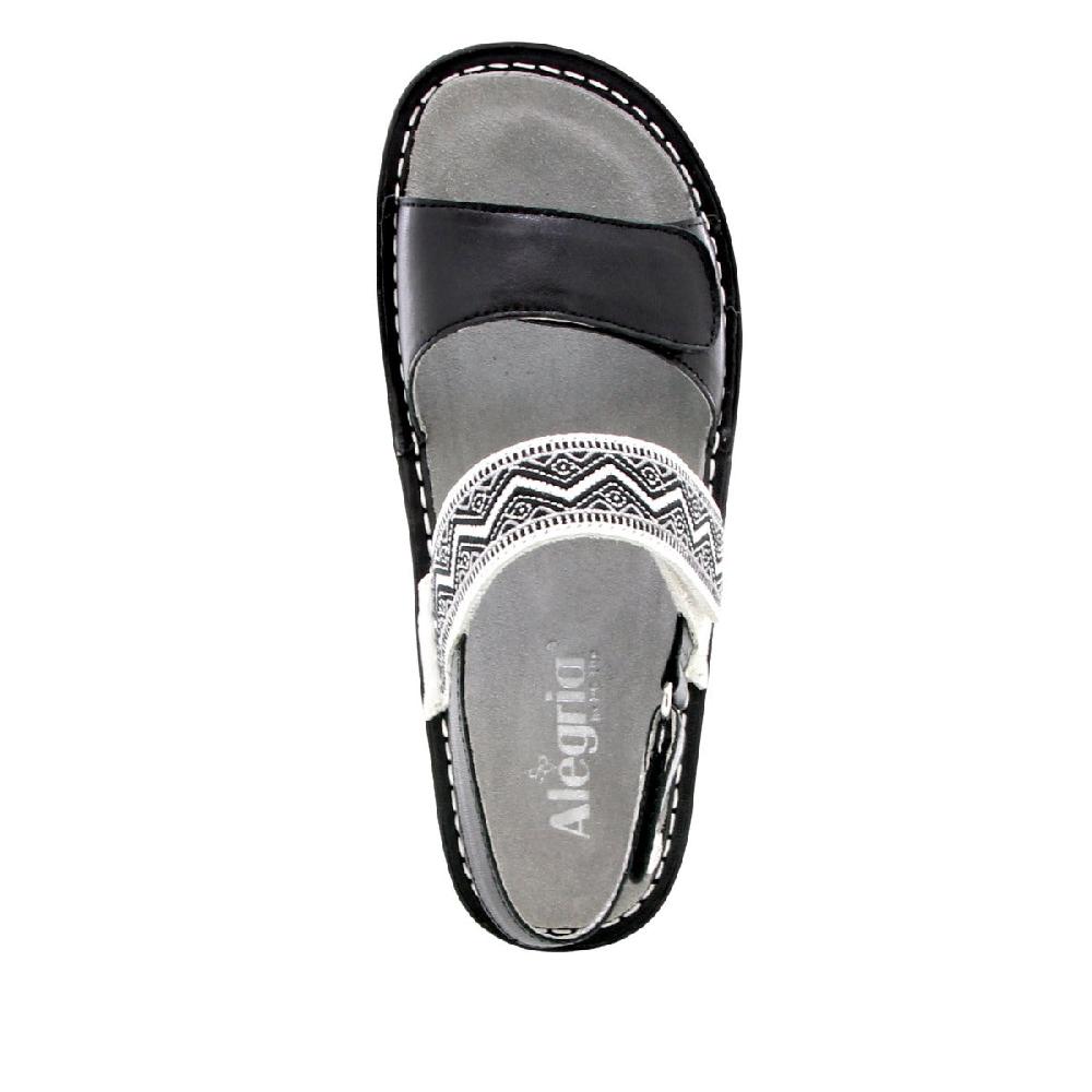 Alegria Verona Black Womens Sling Back Sandals VER-621