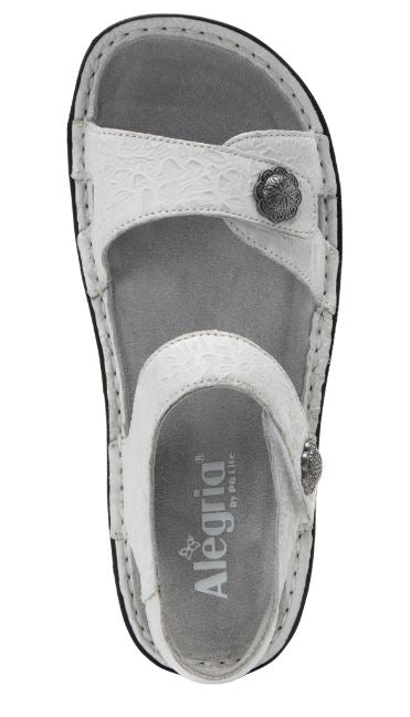 Alegria Vienna Delicut White Womens Comfort Sandals VIE-7408