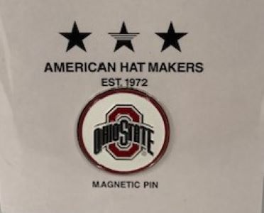 American Hat Makers Ohio State Hat Pin Magnet OHIO STATE PIN
