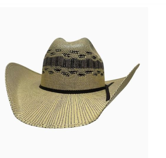 American Hat Makers Yellowstone Cisco Straw Cattleman Hat 4-MH CISCO YEL