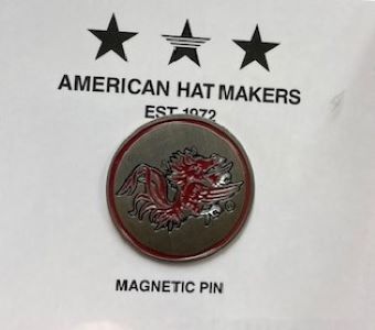 American Hatmakers Univ of South Carolina Hat Pin Magnet U OF S.CAR PIN