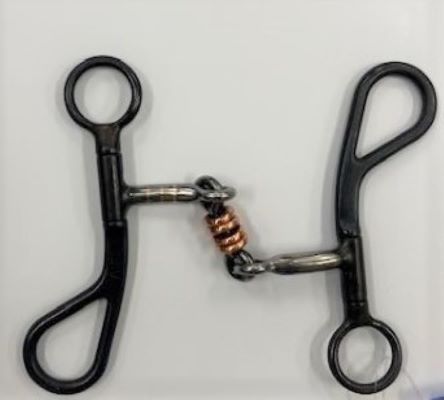 American Heritage Equine Black 5 Inch 3 Pc Dog Bone Bit 252-941