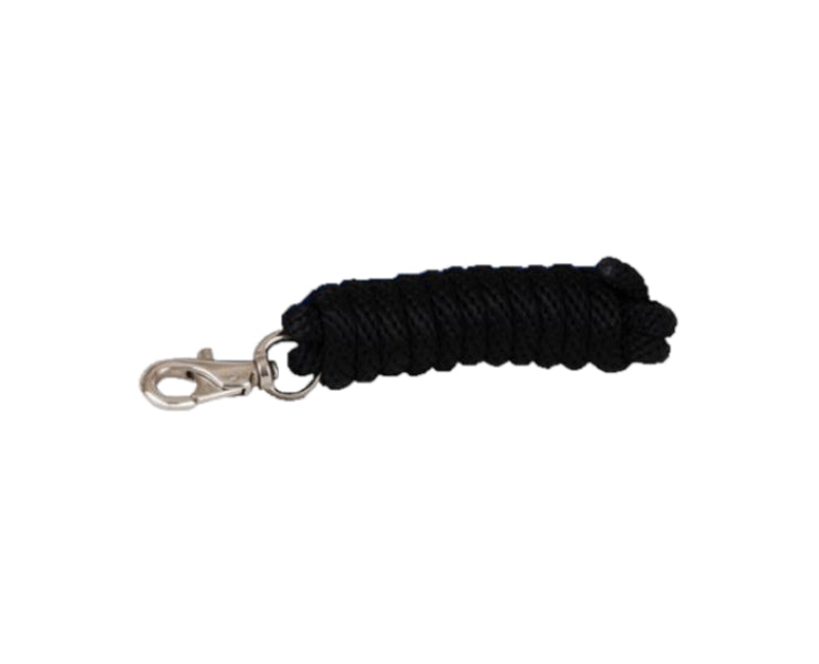 American Heritage Equine Black Poly Lead Rope 5/8 inches 247-071