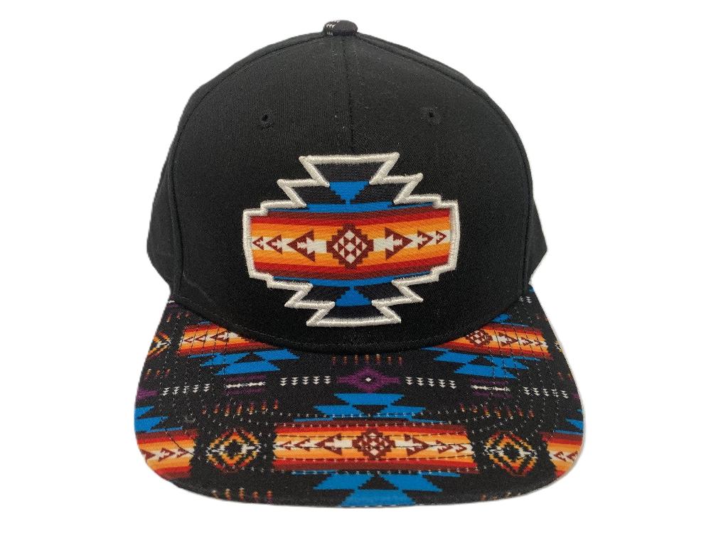 American West Black/Aztec Print Firespark Cap 6006E
