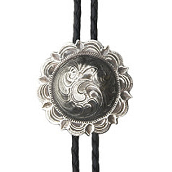 Andwest Western SCALLOP Men's Bolo Ties BOL106