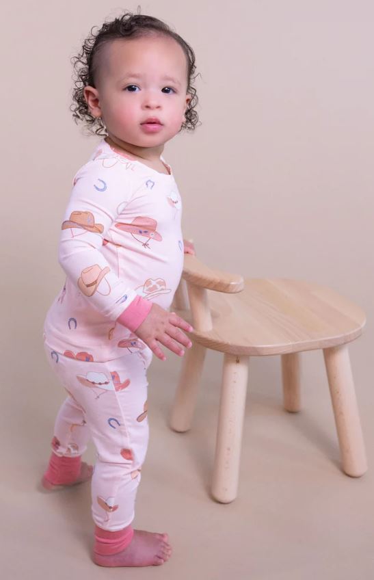 Angel Dear Long Sleeve Bamboo Kids Loungewear Set 171