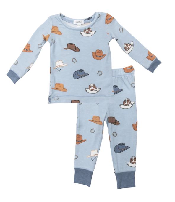 Angel Dear Long Sleeve Bamboo Kids Loungewear Set 171