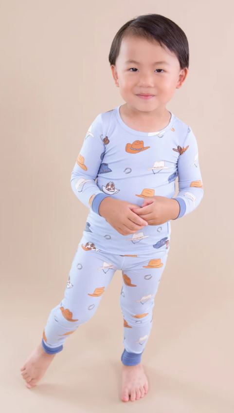 Angel Dear Long Sleeve Bamboo Kids Loungewear Set 171